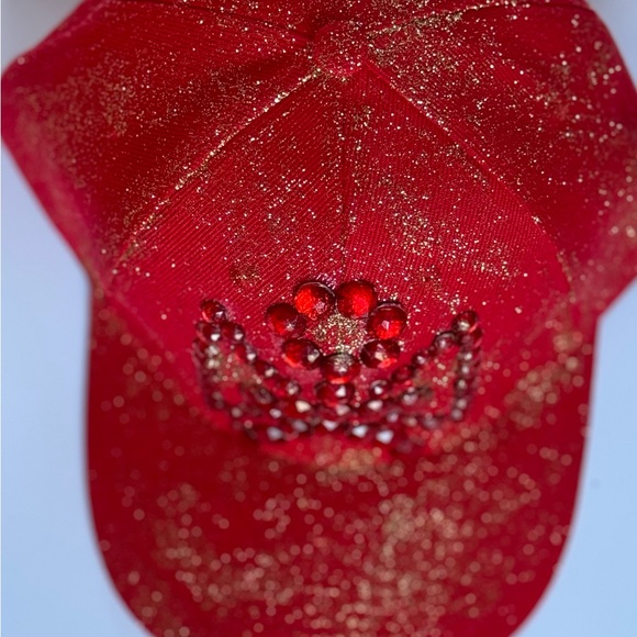 Beautiful Holiday Cap! HAND MADE! 1of1 main image 6